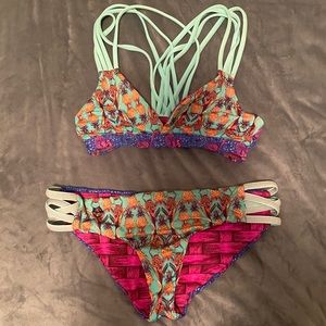 Tone It Up x Maaji pineapple bikini
